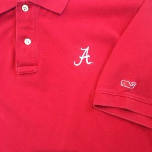 Crimson Alabama Vineyard Vines Polo - Size L